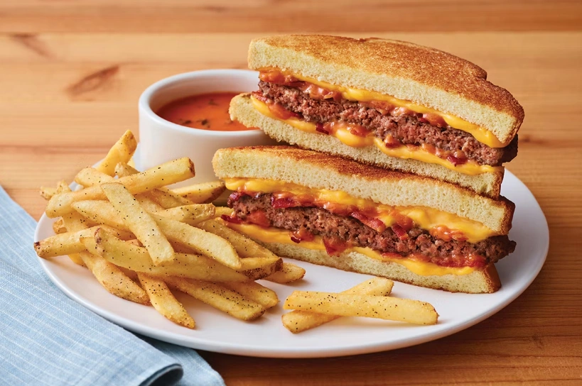 Grilled Cheese Cheeseburger