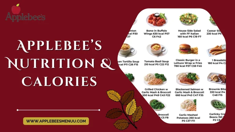 Applebee's Nutrition
